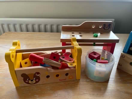 Photo of free Wooden tools and tool boxes toys (RM7) #3