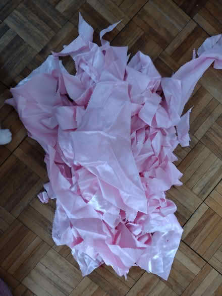 Photo of free Red and pink fabric sraps (Crosspool S10) #3