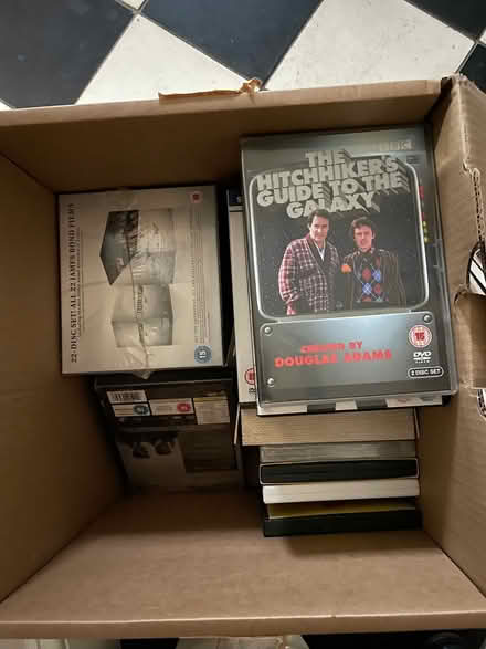 Photo of free BOX OF DVDs (Emsworth PO10) #1