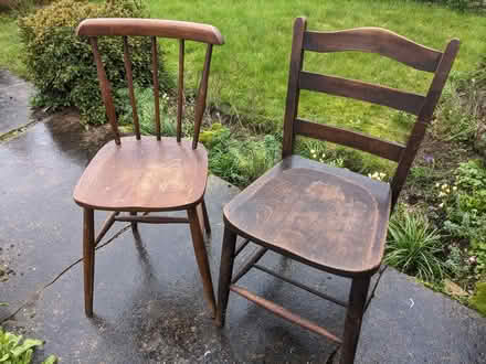 Photo of free 2 x old wooden chairs - UPCYCLE PROJECT? (IP3) #1