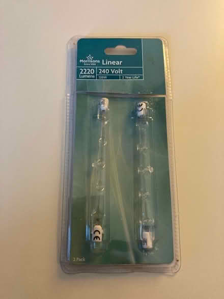 Photo of free Linear halogen bulbs (Woodseats S8) #1