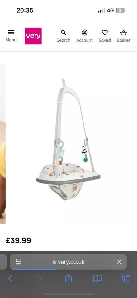 Photo of free Baby door bouncer (Chorley) #1