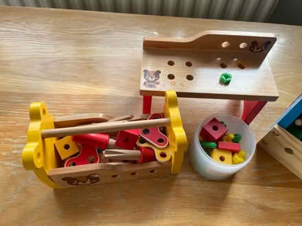 Photo of free Wooden tools and tool boxes toys (RM7) #2