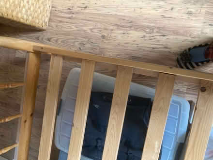 Photo of free Single pine bed with mattress (Winter's Bridge KT7) #4