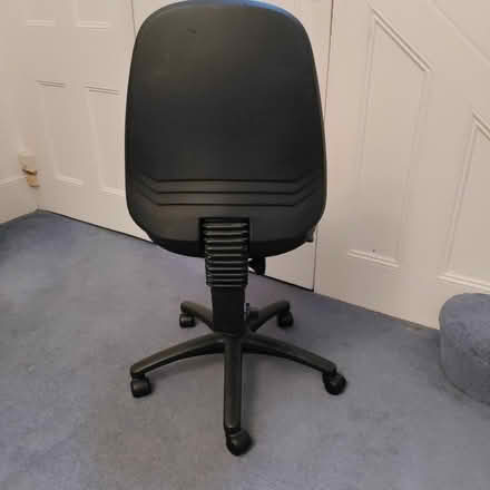 Photo of free Blue upholstered office chair (Beckenham BR3) #2