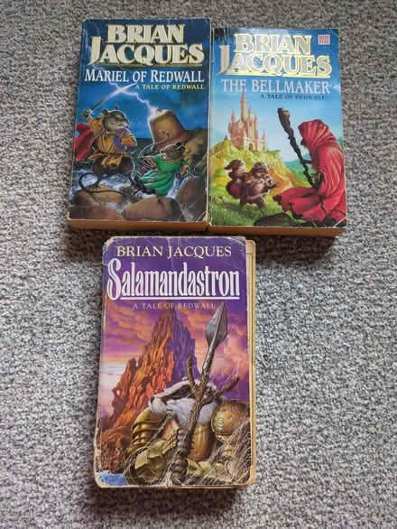 Photo of free 3 Brian Jacques children's books (Moorfields) #1