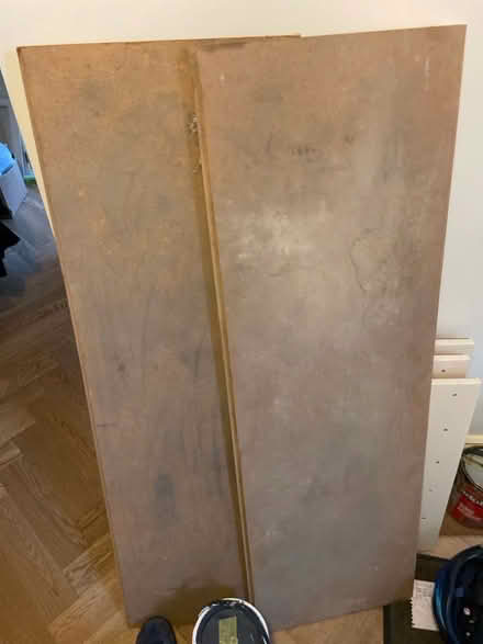 Photo of free MDF tongue & groove board 2 off (Watford Heath WD19) #1