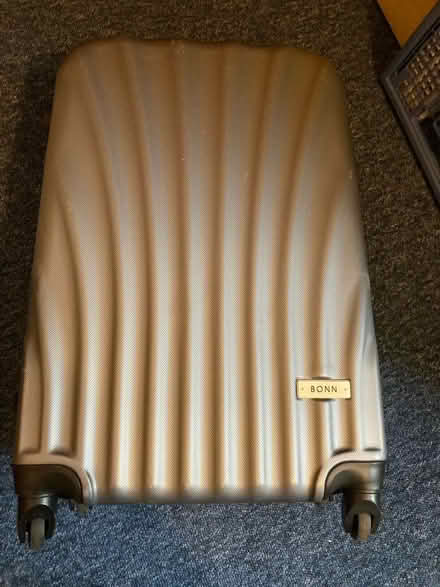 Photo of free Silver suitcase (Dursley GL11) #1