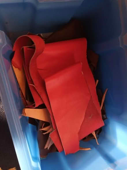 Photo of free Leather offcuts (Frankwell SY3) #1