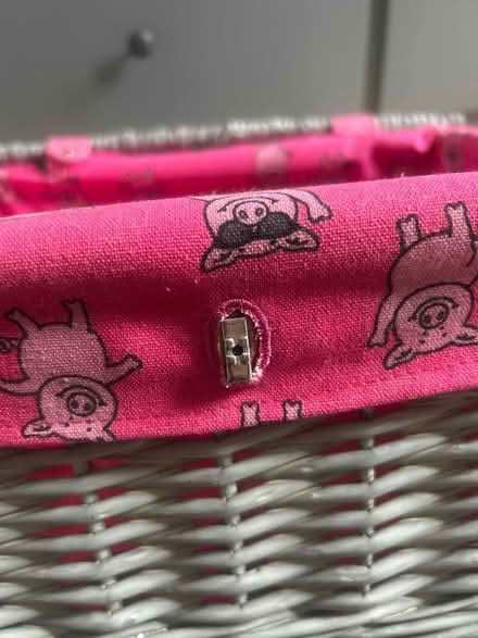 Photo of free Percy pig wicker basket (Shenley Brook End MK5) #3