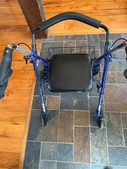 Photo of free Collapsible walker with basket (Near Mountain View Ca) #2