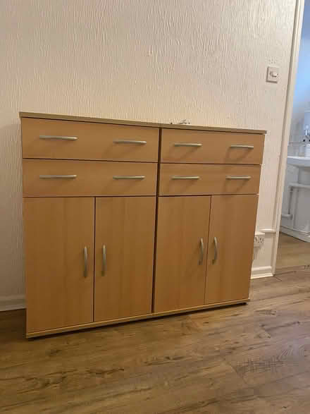 Photo of free 3 Office cupboards and 1shelf unit (Bedford) #1