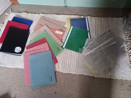 Photo of free Ring binders, files, polypockets etc (AB24) #1