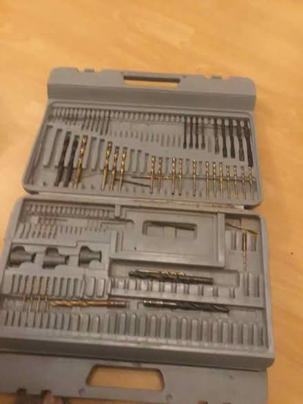 Photo of free assorted drill bits in case (B62 near Blackheath) #1