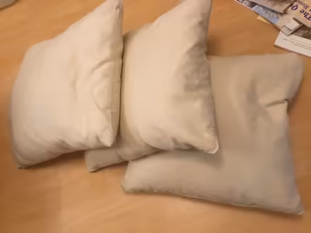 Photo of free 3 cushions approx 16 in each side (B62 near Blackheath) #1