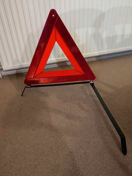 Photo of free Red triangle (Woodley RG5) #2