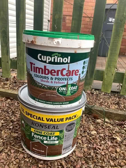 Photo of free Wood preservative (Malvern, Worcestershire) #1