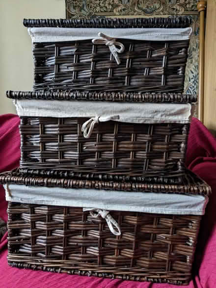Photo of free Set of three baskets (Moseley, Birmingham, B13) #1