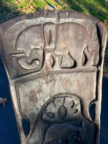 Photo of free Vintage Tribal African chair (New Hope) #3