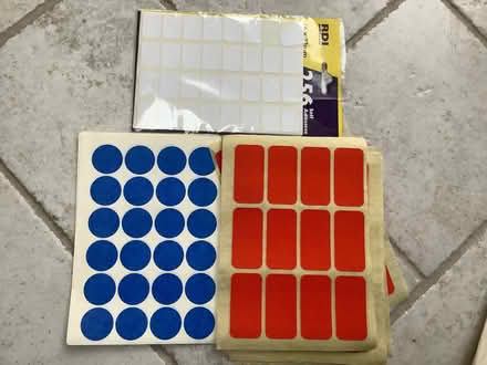Photo of free Sheets of self adhesive labels (Emsworth PO10) #1