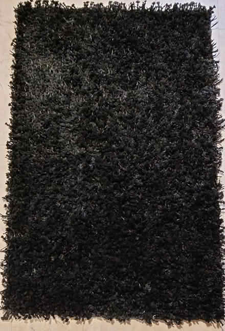 Photo of free Black pile rug (Harlow CM18) #1
