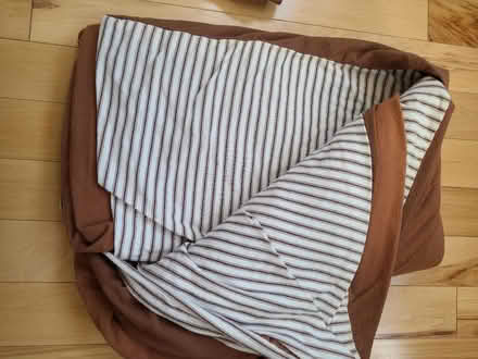 Photo of free Flannel duvet cover (South Berkeley) #2