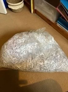 Photo of free Shredded paper (Newport Pagnell MK16) #1