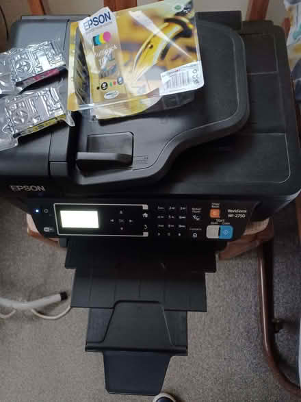 Photo of free Printer Epson WF-2750, including 2 spare cartridges (The Hockering GU22) #1