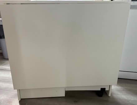 Photo of free White drop leaf table (Swanley BR8) #3