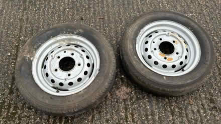 Photo of free Two car wheels with tyres (Goldsworth Park GU21) #1