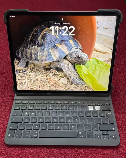 Photo of free Logitech Slim Folio Keyboard/Cover Case for iPad (Whittlesey PE7) #1