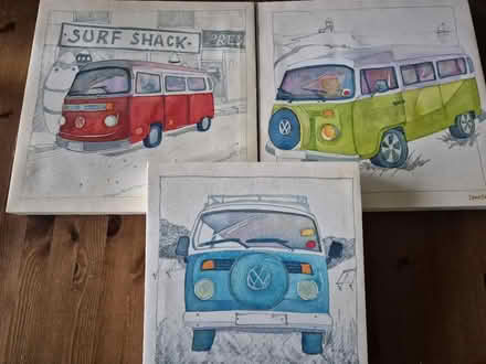 Photo of free 3x VW campervan canvas' (Whiteshill, Stroud) #1