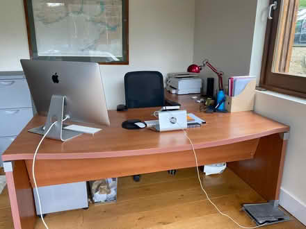 Photo of free Modular Office desk (Ballybrack Shankill) #2