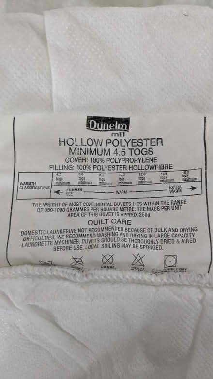 Photo of free Two Single Duvets - ideal for pet bedding (Caldy Valley CH3) #1