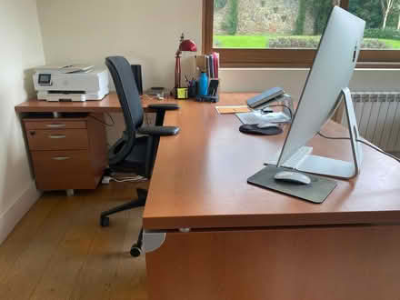 Photo of free Modular Office desk (Ballybrack Shankill) #1