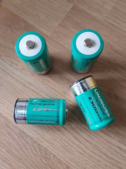 Photo of free Rechargeable batteries - C type (Cherry Orchard SY2) #1
