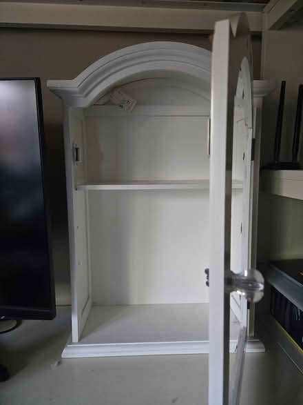 Photo of free small white cabinet (spartan keyes) #2