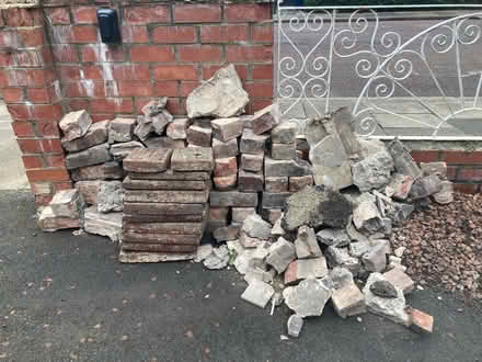 Photo of free Brick / small paving slabs / rubble (Walkerville) #1