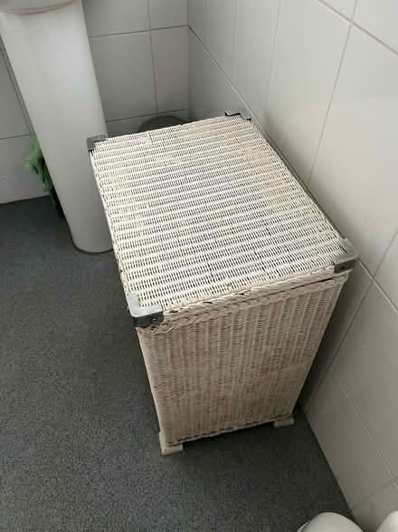 Photo of free Lloyd Loom laundry bin (Hillingdon UB10) #2