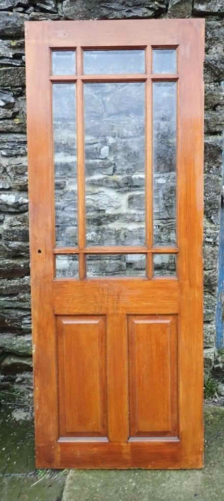 Photo of free Wooden door (Newbiggin on Lune CA17) #1