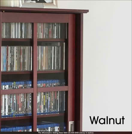 Photo of free Large DVD Storage Case (Walnut) (Public Storage, Campbell, CA) #2