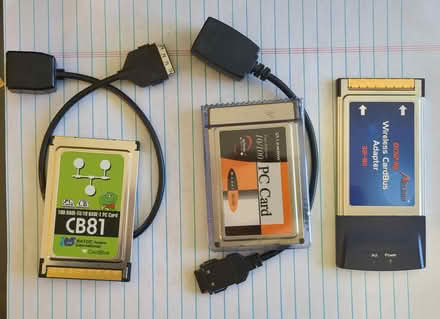 Photo of free Wired/Wireless PC Card/Carbus NICs (Almaden Valley) #1
