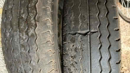 Photo of free Two car wheels with tyres (Goldsworth Park GU21) #4
