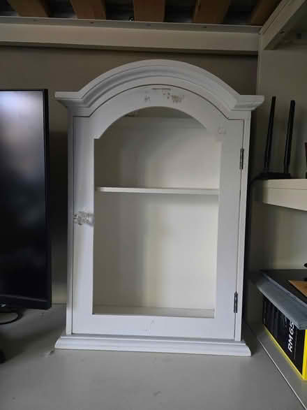 Photo of free small white cabinet (spartan keyes) #1
