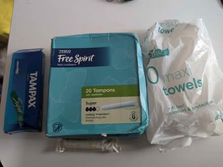 Photo of free Tampons etc (East Dulwich SE22) #1