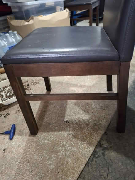 Photo of free 2 dining chairs (Leigh on Mendip, BA3) #3