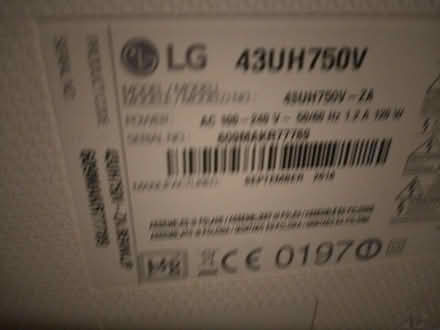 Photo of free Working 43" LG TV (Gunthorpe) #1