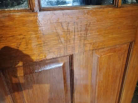 Photo of free Wooden door (Newbiggin on Lune CA17) #2