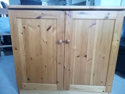 Photo of free Pine cupboard (Near Horsham Station) #1