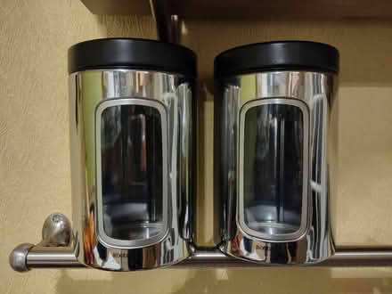 Photo of free 2 x Storage tins (Brabantia) (Eastbourne BN21 2) #1